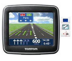 TOMTOM GPS Start 2 Európa + Sieťová nabíjačka + Čierne puzdro pre TomTom New One, One IQ