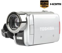TOSHIBA HD videokamera Camileo H30 strieborná
