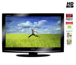 TOSHIBA LCD televízor 19AV733F - čierny  + Kábel HDMI - vidlica 90° - Pozlátený - 1,5 m - SWV3431S/10