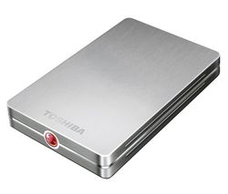 TOSHIBA Prenosný externý pevný disk Store Alu PX1399E-2G20 - 500 GB  + Puzdro SKU-PHDC-1 modré