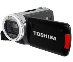 TOSHIBA Videokamera Camileo H20 + Batéria NP60 + Pamäťová karta SDHC 8 GB