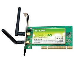 TP-LINK Karta PCI WiFi-N 300 Mbps TL-WN851N - 2 antény