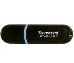 TRANSCEND USB kľúč JetFlash V30 1GB - modrý + Hub 4 porty USB 2.0