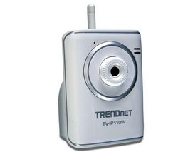 TRENDNET Bezdrôtová internetová kamera TV-IP110W + Switch Ethernet auto-napájaný 8 portov 10/100 Mb FS108P