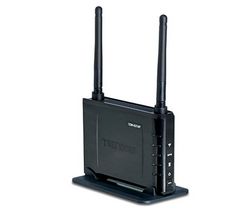 TRENDNET Bezdrôtový bodový prístup (Easy-N-Upgrader) WiFi 300 Mbps TEW-637AP + Prepätová ochrana SurgeMaster Home - 4 konektory -  2 m
