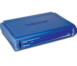 TRENDNET Switch 10/100 Mbps 8 portov TE100-S8 + D-Link DGE 528T - Network adapter - PCI - EN, Fast EN, Gigabit EN - 10Base-T, 100Base-TX, 1000Base-T