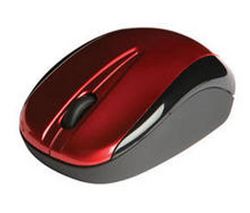 VERBATIM Bezdrôtová laserová myš Nano - Červená + Podložka pod myš PRO