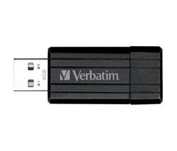 VERBATIM USB kľúč Store'n' Go PinStripe 16 GB - čierny