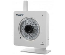 Y-CAM Bezdrôtová IP kamera YCK003 Knight SD biela + Ochranný kryt pre IP kameru YCEXW01 biely