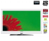 AKAI Televízor  LED DLC-E1951SW + Stolík TV E1000 čierne sklo