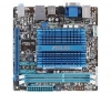 ASUS AT3IONT-I - Procesor Intel Atom 330 - Chipset NVIDIA ION - Mini-ITX + Kábel SATA II UV modrý - 60 cm (SATA2-60-BLUVV2)