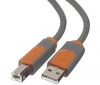 BELKIN Kábel USB 2.0 so 4 vývodmi, typ A samec / typ B samec - 3 m (CU1000aed10)