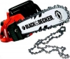 BLACK & DECKER Retazová píla GK1630X + náhradná retaz + Kožené záhradné rukavice 571-21 - veľkosť 10/XL