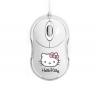 BLUESTORK Káblová myš Bumpy Hello Kitty - biela