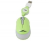 BLUESTORK Mini myš Bumpy - zelená + Hub 4 porty USB 2.0 + Zásobník 100 navlhčených utierok
