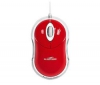 BLUESTORK Myš Bumpy červená  + Hub 4 porty USB 2.0 + Zásobník 100 navlhčených utierok