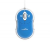 Myš Bumpy modrá  + Hub USB 4 porty UH-10 + Podložka pod myš Jersey Cloth - strieborná