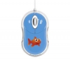 BLUESTORK Optická myš Bumpy Big Fish + Hub USB 4 porty UH-10