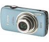 CANON Digital Ixus  200 IS modrý + Kompaktné kožené puzdro Pix 11 x 3,5 x 8 cm + Pamäťová karta SDHC 8 GB