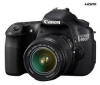 CANON EOS   60D - Digital camera - SLR - 18.0 Mpix -  EF-S 18-55mm IS lens - optical zoom: 3 x - supported memory: SD, SDXC, SDHC + Púzdro Reflex + Pamäťová karta SDHC Premium 32 GB 60x + Batéria LP E6