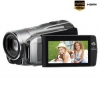 CANON HD videokamera Legria HF-M306 strieborná + Brašna + Charger + Camcorder Battery compatible CANON for BP-808 + Pamäťová karta SDHC 8 GB