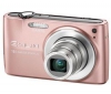 CASIO Exilim Zoom  EX-Z400 - ružový + Kožené púzdro Pix - ružové + Pamäťová karta SDHC 8 GB