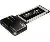 Bezdrôtová audio karta X-Fi Notebook ExpressCard + Čistiaci stlačený plyn viacpozičný 252 ml + Zásobník 100 navlhčených utierok