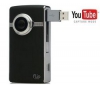 FLIP Mini videokamera Ultra HD - čierna + Nabíjačka na zapaľovač USB Black Velvet