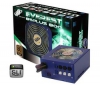 PC napájanie Everest 800 BRONZE 85 PLUS - modulovateľné - 800 W + Ventilátor do PC skrinky Neon LED 120 mm - modrý + Rheobus Modern-V čierny
