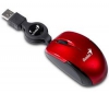 GENIUS Myš Micro Traveler Ruby + Flex Hub 4 porty USB 2.0 + Zásobník 100 navlhčených utierok