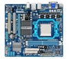 GA-MA74GM-S2 (V4.0) - Socket AM2 - Chipset 740G - Micro ATX + Kábel SATA II UV modrý - 60 cm (SATA2-60-BLUVV2)