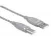 HAMA USB Connection Cable A-Plug - B-Plug, grey, 1.8 m