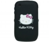 Silikónové puzdro Hello Kitty - čierne