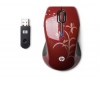 HP Myš Wireless Comfort Mobile Mouse NP143AA - orchidea + Náplň 100 vlhkých vreckoviek + Zásobník 100 navlhčených utierok