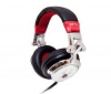 IFROGZ Slúchadlá HiFi EarPollution DJ - Silverspider + Rozdvojka zásuvky jack 3.5mm