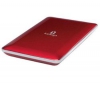 IOMEGA Prenosný externý pevný disk eGo Mac Edition 320 GB - Ruby Red + Puzdro LArobe black/wasabi