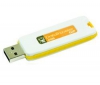 KINGSTON USB kľúč DataTraveler G2 4GB - Žltý  + Hub USB 4 porty UH-10