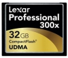 LEXAR Pamäťová karta CompactFlash 32 GB 300x Professional