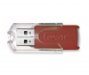 LEXAR USB kľúč JumpDrive FireFly 16 GB - červený  + Čistiaci stlačený plyn viacpozičný 252 ml