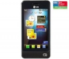 LG Pop GD510 - čierny  + Ochranná fólia  + Slúchadlo Bluetooth Blue design - čierne