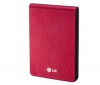 LG Prenosný externý pevný disk XD3 500 GB červený + Puzdro SKU-PHDC-1 + WD TV HD Media Player