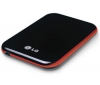 LG Prenosný externý pevný disk XD5 500 GB červený/čierny + Puzdro SKU-PHDC-1 modré