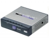 Switch 5 portov Ethernet 10/100 Mbps SD205 + Kábel Ethernet RJ45  prekrížený (kategória 5), 1 m