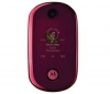 MOTOROLA U9 ružový + Slúchadlo Bluetooth Blue design - čierne + Univerzálna nabíjačka Multi-zásuvka - Swiss charger V2 Light