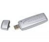 NETGEAR Kľúč USB 2.0 WiFi 54 Mb WG111 + Predlžovačka USB 2.0 - 4 piny, typ A samec / samica - 1,8 m (CU1100aed06) + Hub USB Plus 4 Porty USB 2.0 Mac/PC - hnedý
