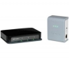 NETGEAR PLC sada 200mbps XAVB1004 - zásuvka + prepínac 4 porty  + Zásobník 100 navlhčených utierok