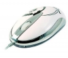 NGS Myš Viper Mouse White + Hub USB 4 porty UH-10 + Zásobník 100 navlhčených utierok + Podložka pod myš Jersey Cloth - strieborná