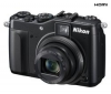 NIKON Coolpix   P7000 - Digital camera - prosumer - 10.1 Mpix - optical zoom: 7.1 x - supported memory: SD, SDXC, SDHC - black + Puzdro Pix Medium + vrecko čierne  + Pamäťová karta SDHC 16 GB + Batéria lithium-ion EN-EL14 + Mini trojnožka Pocketpod