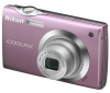 Coolpix  S4000 cukríkovo ružový + Puzdro Pix Ultra Compact + Pamäťová karta SDHC 4 GB