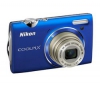 Coolpix S5100 - modrá + Púzdro Pix Compact + Pamäťová karta SDHC 4 GB + Kompatibilná batéria EN-EL10
